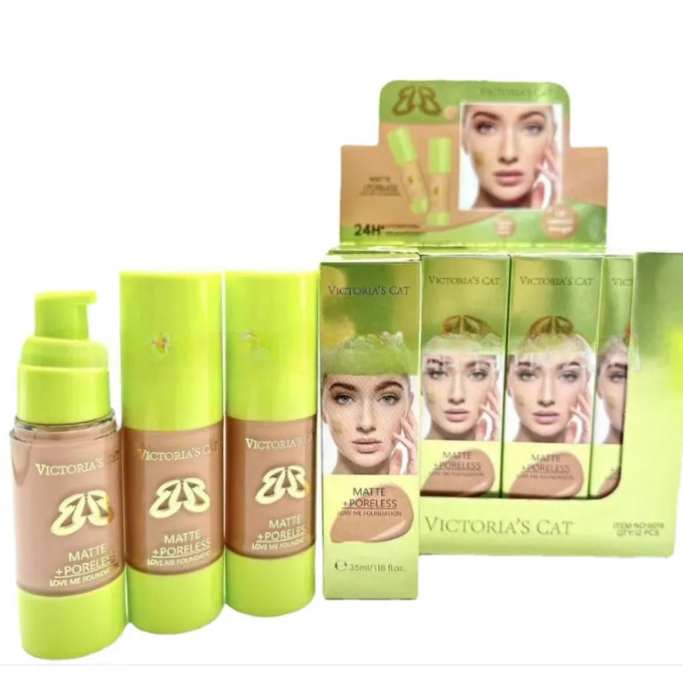 Victoria Cat Matte Poreless Foundation Victoria Cat