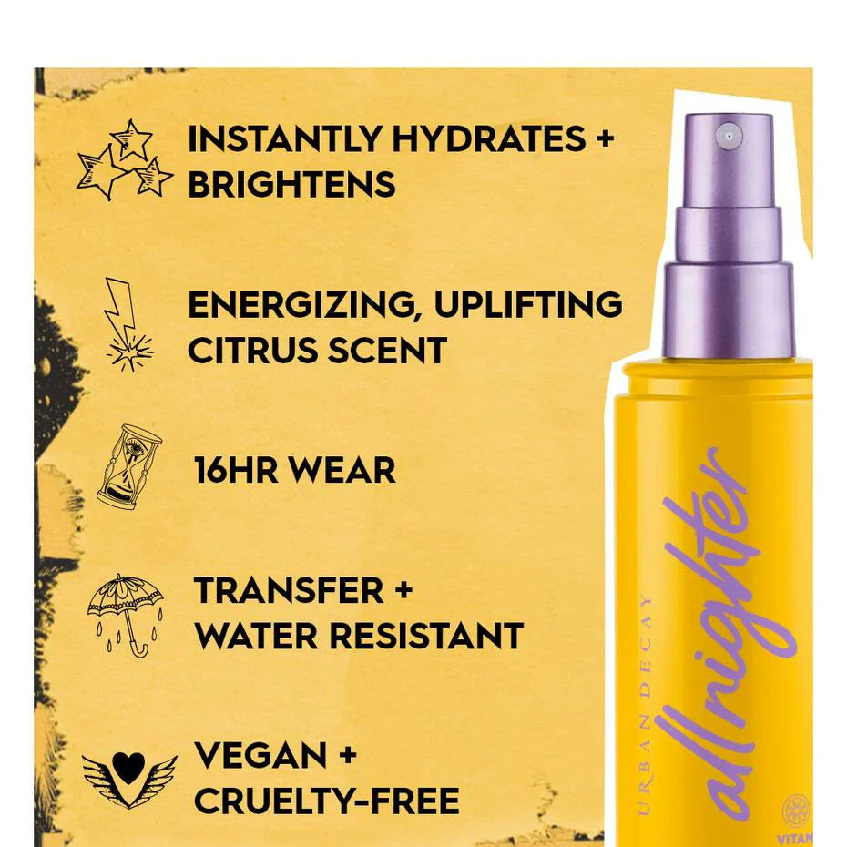 Urban Decay - All Nighter Vitamin C Setting Spray - 30ml Urban Decay