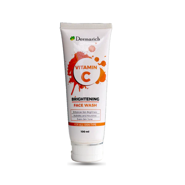 Dermarich Vitamin C Face Wash For Bright & Radiant Skin With Vitamin Dermarich