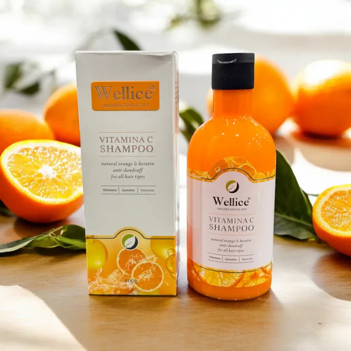 Wellice Vitamina C Shampoo - 400g Wellice