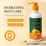 Bioaqua Vitamin E + Manuka Honey Moisturizing Body Lotion - 300g
