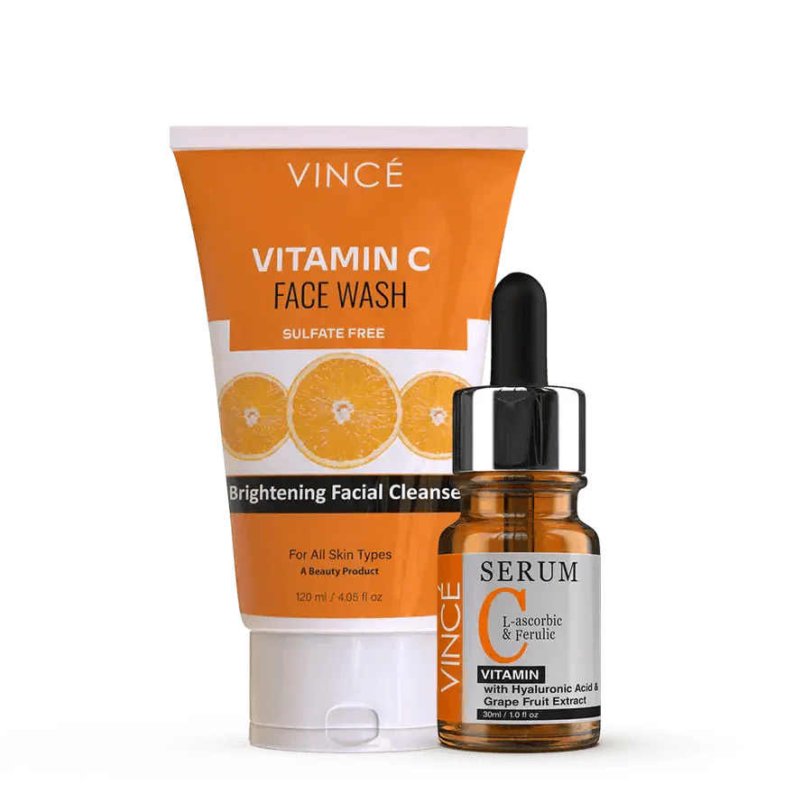 Vince Vitamin C Serum & Face Wash Vince