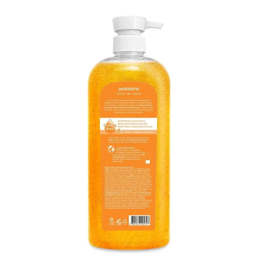 Watsons Shower Scrub Honey & Chamomile 700ml Watsons