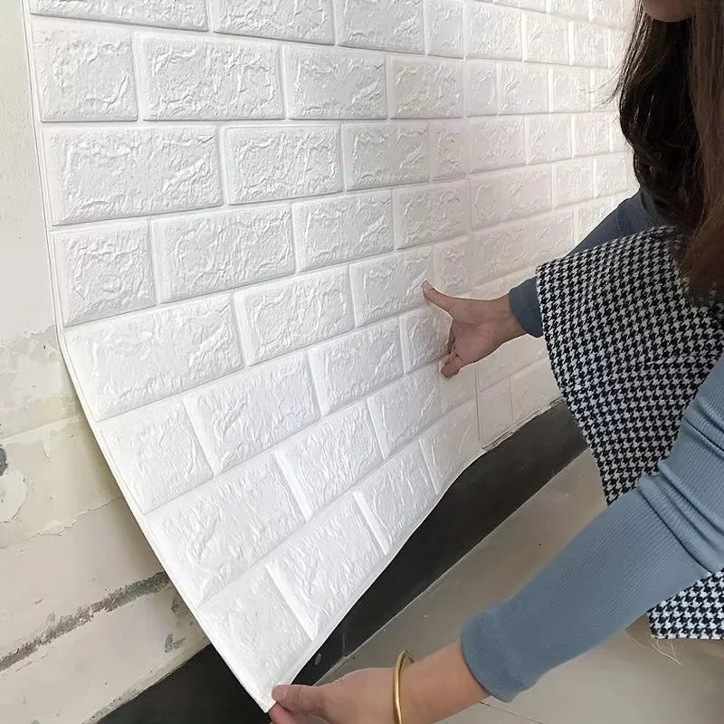 3D Wall Brick Sheet Sticker Wallpaper Cosmia.pk