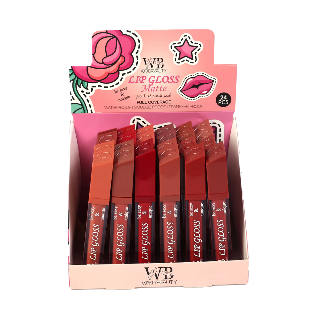 Warda Beauty Be Scary & Unique lipgloss Warda Beauty