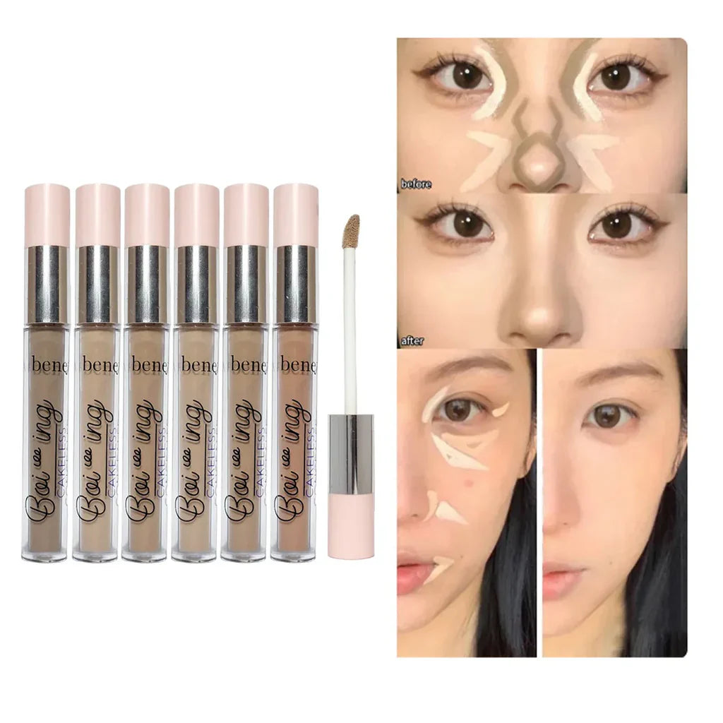 Warda Beauty Cakeless High Coverage Liquid Finish &amp; Waterproof Concealer - 5.0ml Warda Beauty