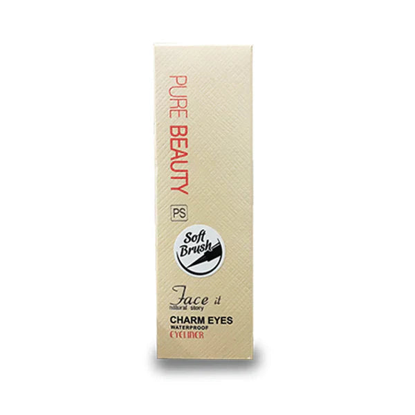 Face it Waterproof Matte Liquid Eyeliner Dip & Brush Face It