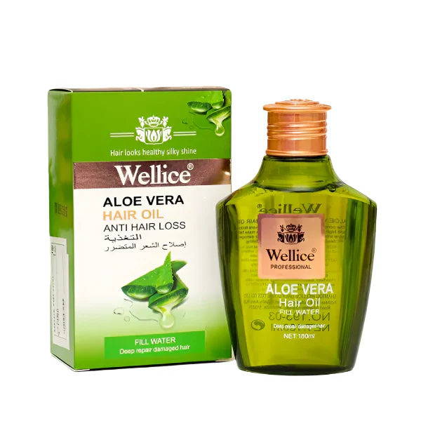 Wellice Aloe Vera Hair Oil 180ml Wellice