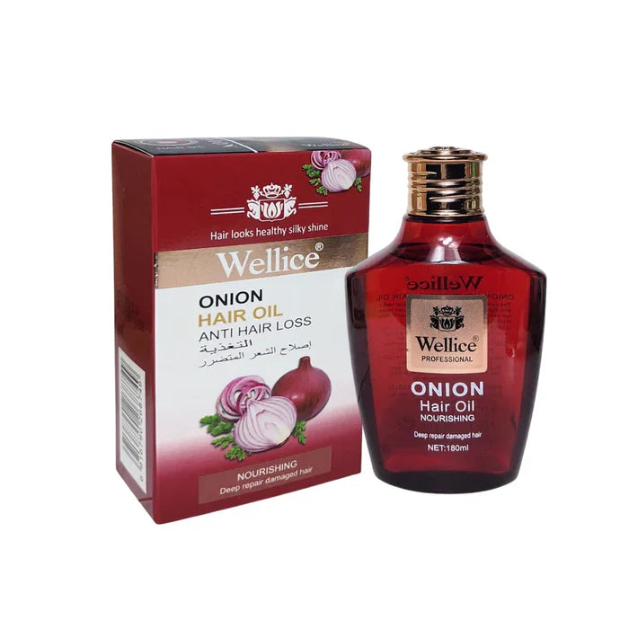 Wellice New Onion Anti Hair Loss Oil 180ml Wellice