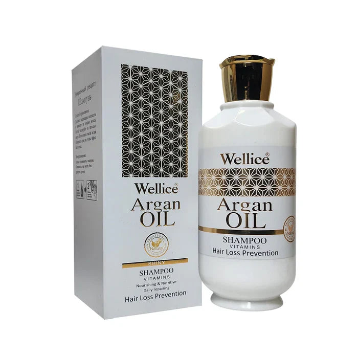 Wellice Premium Edition Argan Oil Spa Vitamins Shampoo 520g Wellice