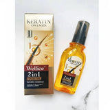 Wellice Keratin Collagen 2in1 Anti Hair Loss & Repair Hair Oil