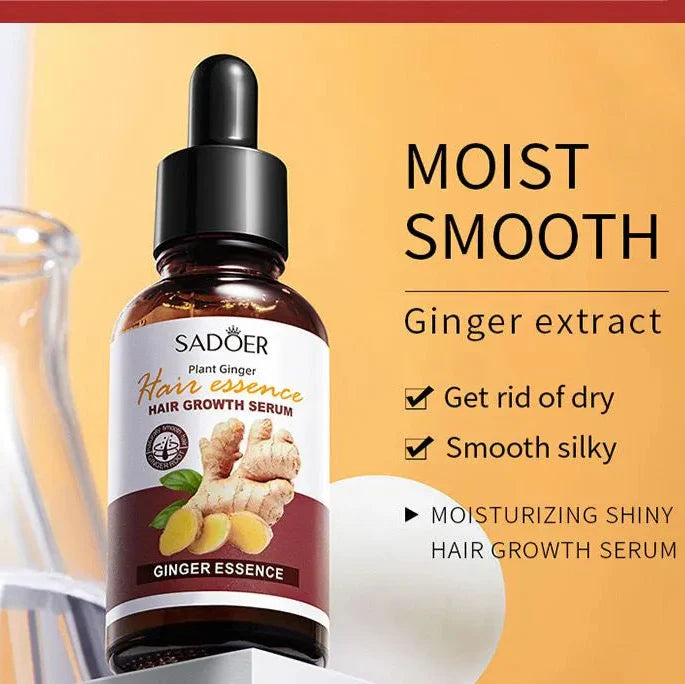 SADOER Plant Ginger Hair Growth Serum Sadoer