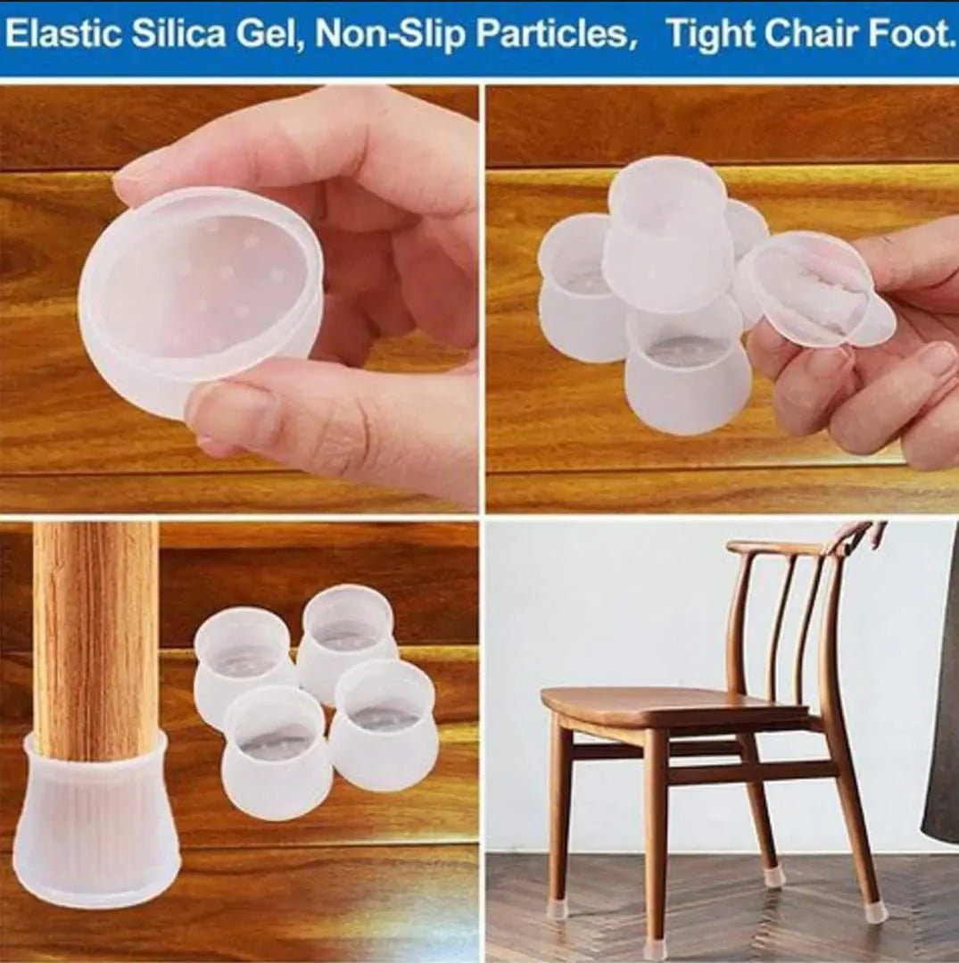4Pcs silicone chair leg caps Cosmia.pk