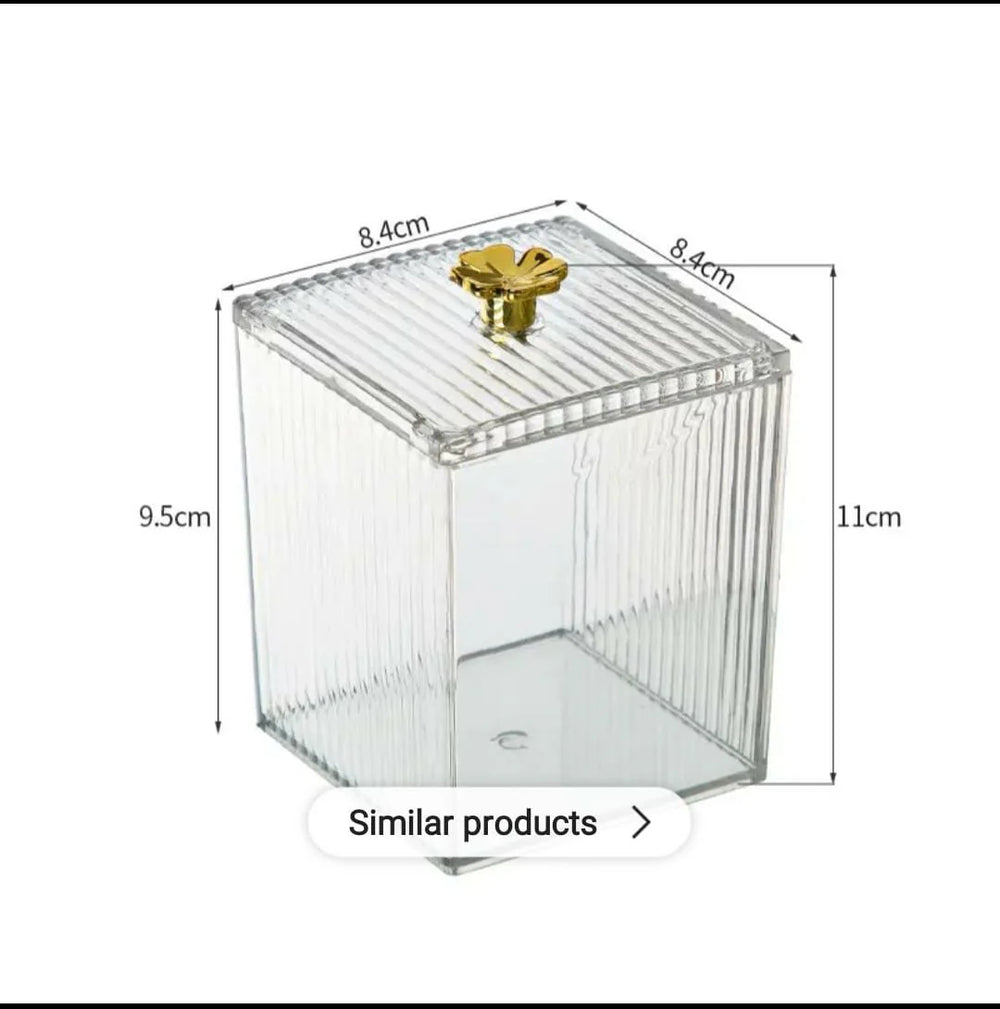Transparent Acrylic Storage Box - Each Cosmia