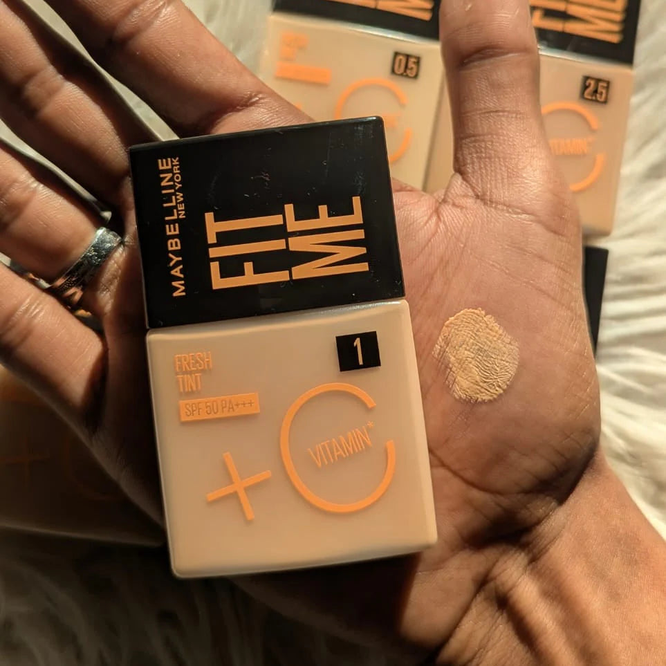 Maybelline - Fit Me Fresh Tint Spf 50 + Vitamin C Foundation Maybelline