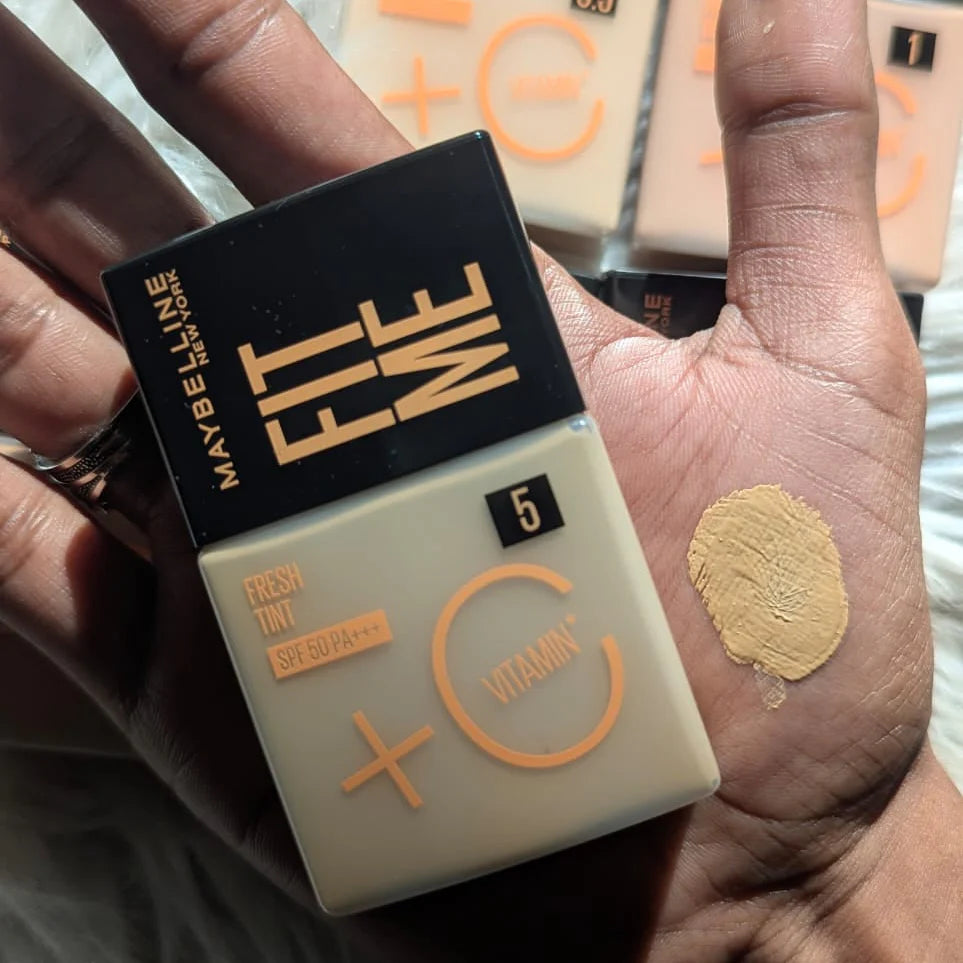 Maybelline - Fit Me Fresh Tint Spf 50 + Vitamin C Foundation Maybelline