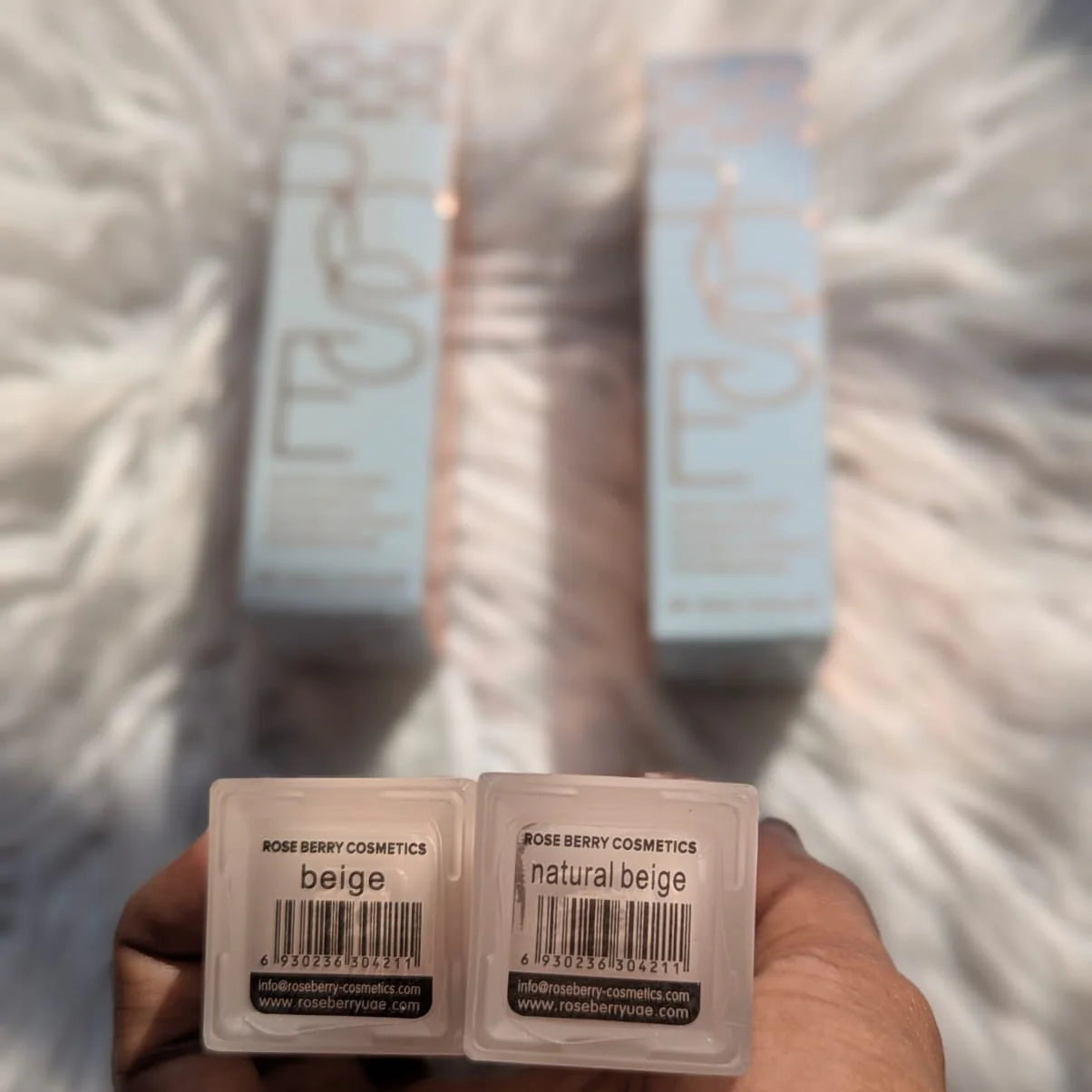 Rose berry Velvet Liquid Foundation - 40ml roseberry