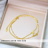 Stainless Steel Heart Love Anklet