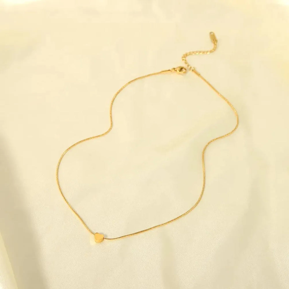 Stainless Steel Heart Chain Cosmia