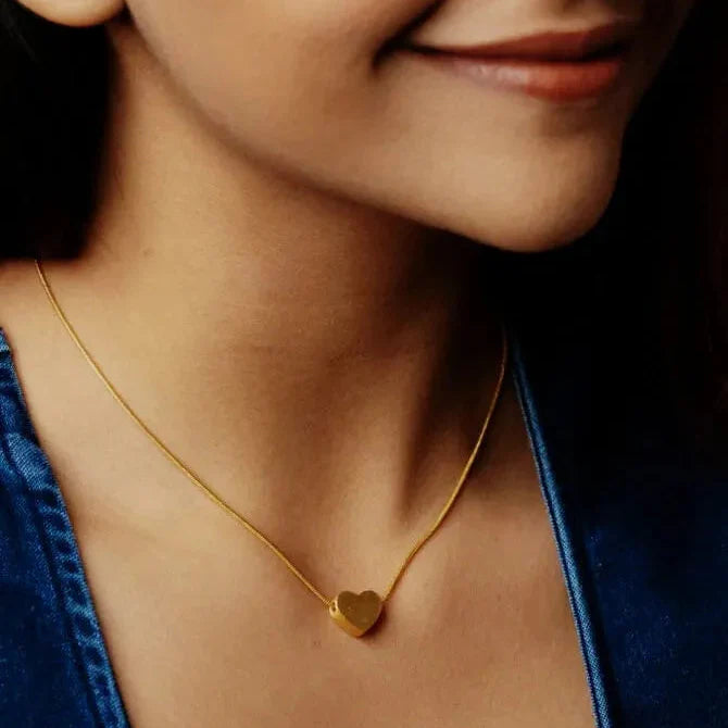 Stainless Steel Heart Chain Cosmia