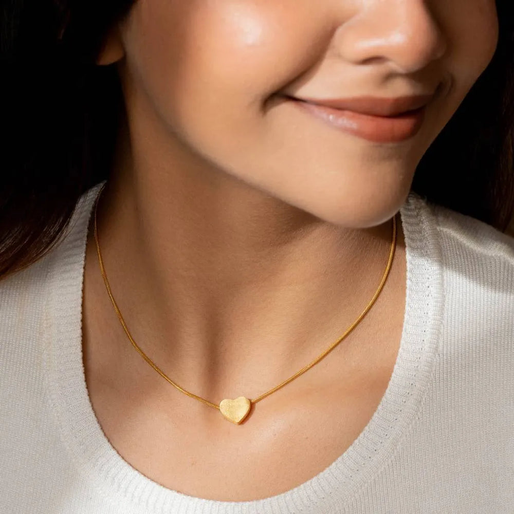 Stainless Steel Heart Chain Cosmia