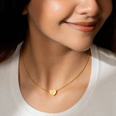 Stainless Steel Heart Chain Cosmia