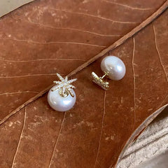 Korean Style Front & Back Earrings Cosmia