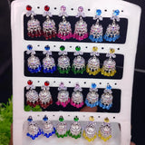 Traditional Jhumka Earrings Stand