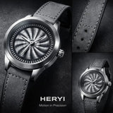 HERYI Spinner Model Watch with Date – Waterproof Masterlock