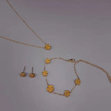 Stainless Steel New Arrival Rose Combo Set