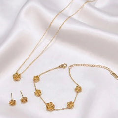 Stainless Steel New Arrival Rose Combo Set Cosmia
