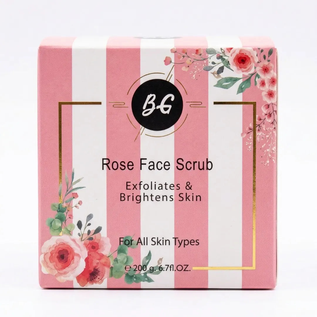 BG Rose Face Scrub - 200g BG