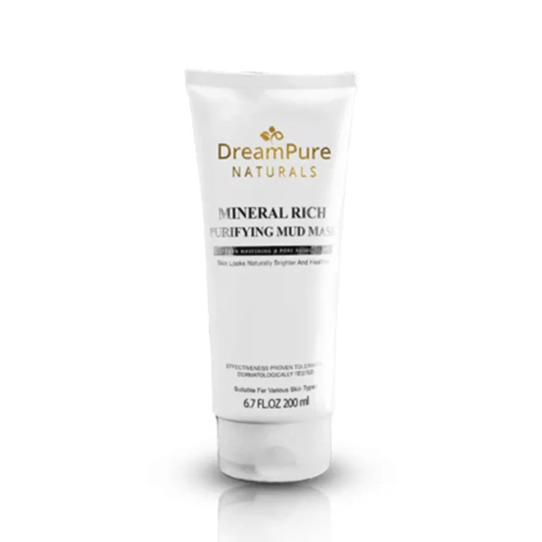 Dream Pure Naturals Mineral Rich Purifying Mud Mask - 200ml DREAM PURE