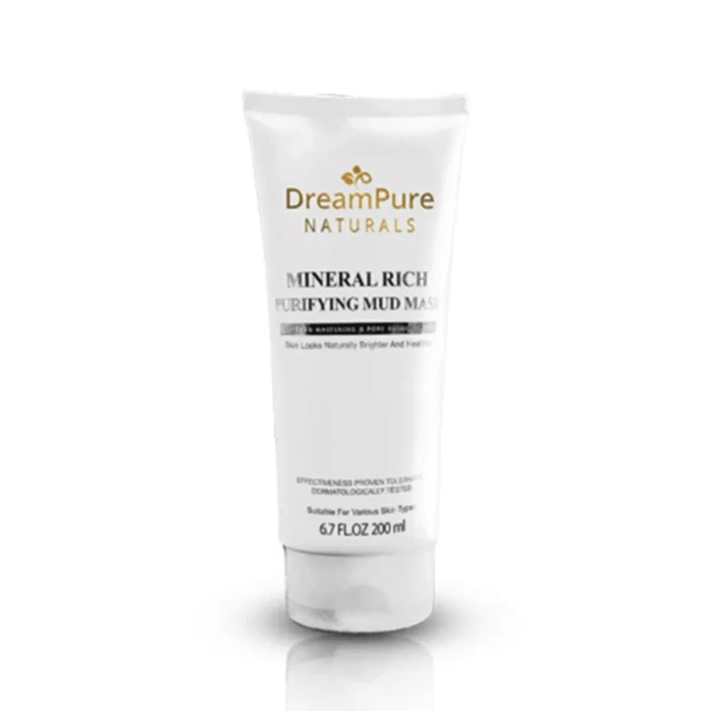 Dream Pure Naturals Mineral Rich Purifying Mud Mask - 200ml DREAM PURE