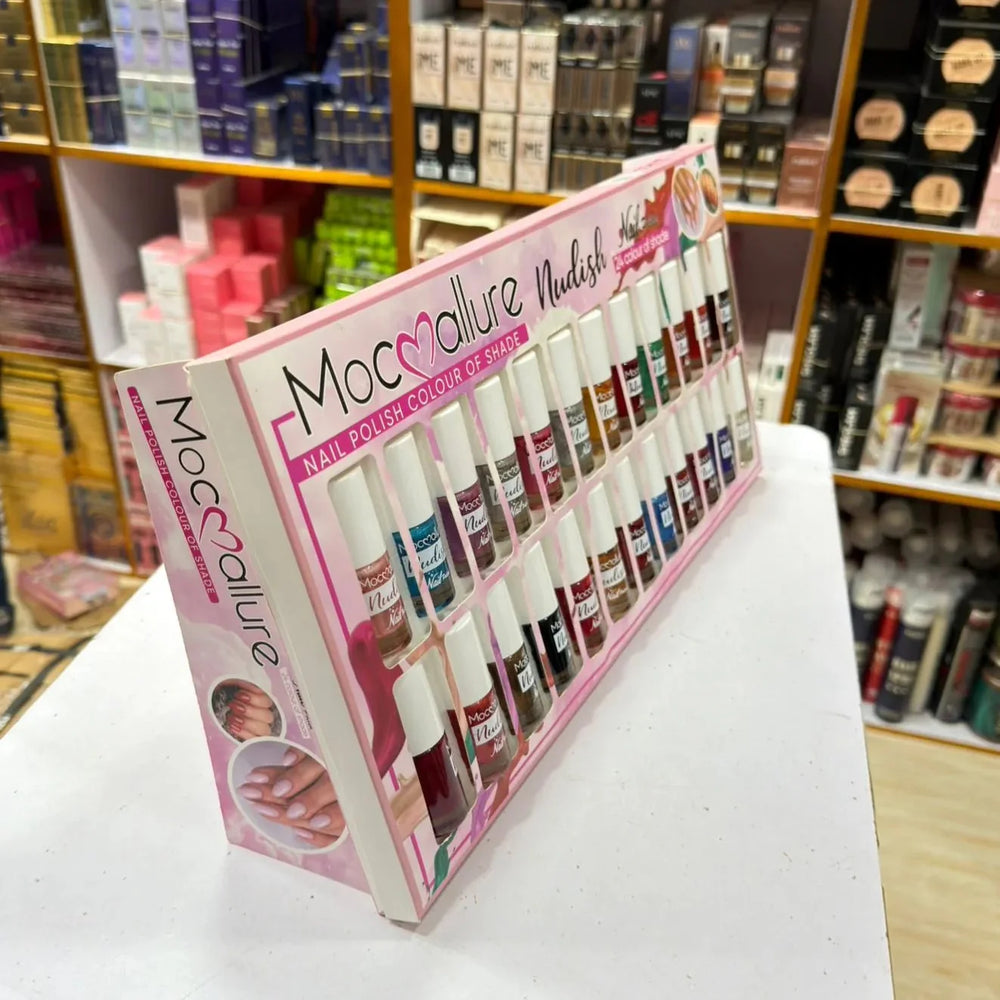 Mocallure Nudish 24 Colour Nail Polish Set Mocallure