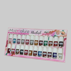 Mocallure Nudish 24 Colour Nail Polish Set Mocallure