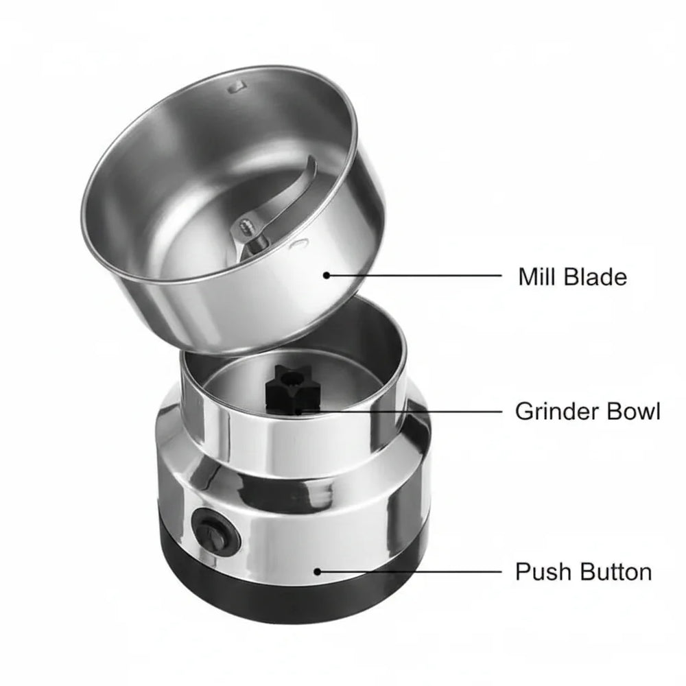 Electric Spice Grinder & Blender – 150W Cosmia.pk