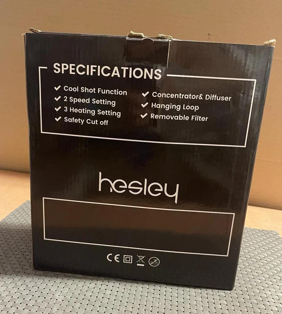 Hesley Professional Hair Dryer Heavy Motor Hesley