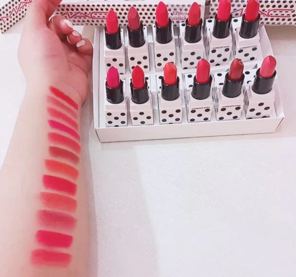MAC 12 colour Nico Panda lipstick box Mac