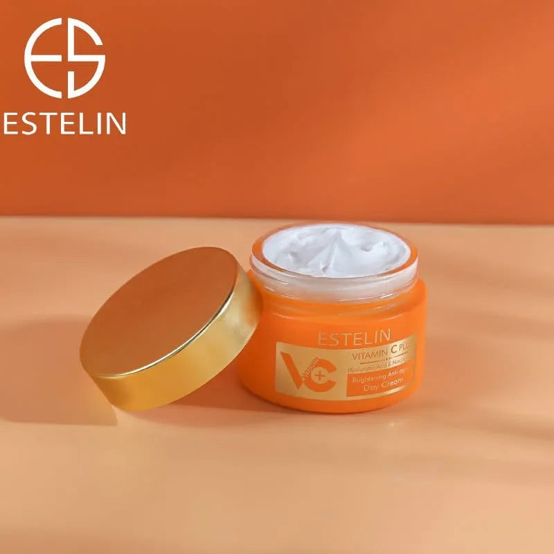ESTELIN Vitamin C Plus Hyaluronic Acid Niacinamide Day Cream - 50g Estelin