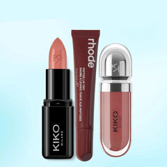 Summer Deal 004 – Peachy Lip Tint, Gloss & Lipstick Set Cosmia.pk