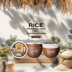 City Girl RICE WITH GLYCOLIC ACID Moisturizing Cream 20g City Girl