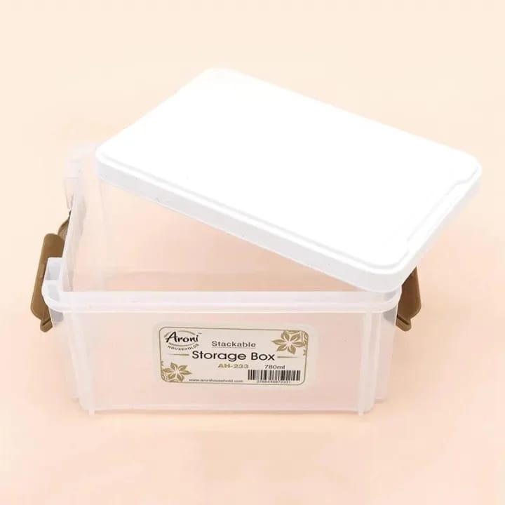 3Pcs Set Multi Purpose Stackable Storage Box Organizer Aroni