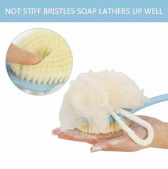 2 In 1 Bathing Scrubbing Long Handle Brush Cosmia.pk