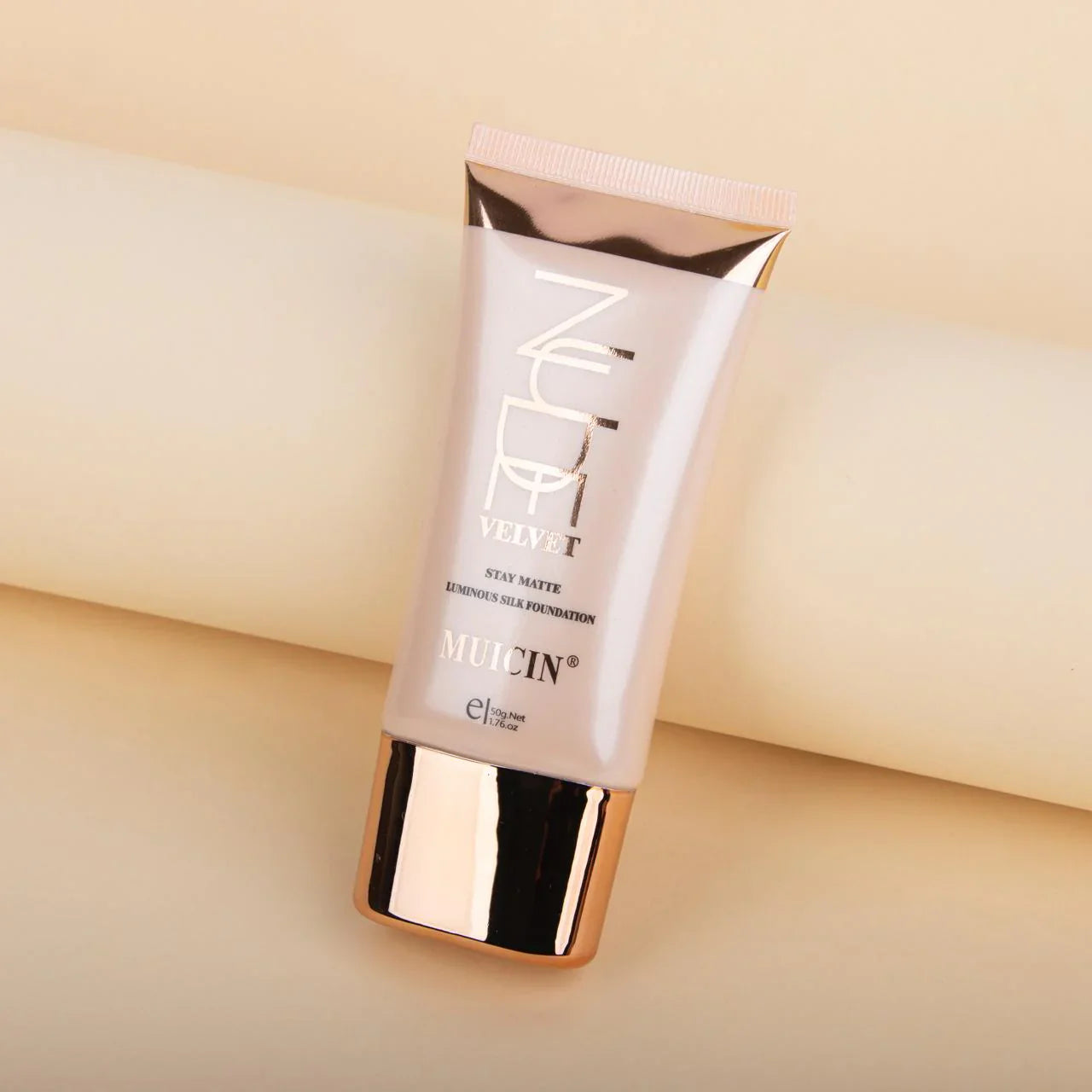 MUICIN Luminous Nude Velvet Full Coverage Foundation – 50g Muicin