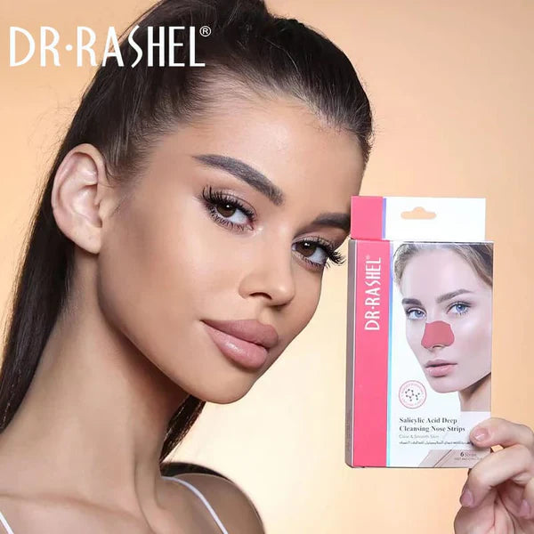 Dr. Rashel Salicylic Acid Deep Cleansing Nose Strips - 6 Pcs DR.Rashel