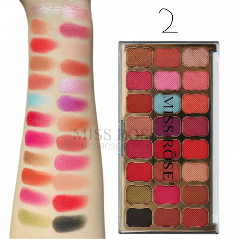 Miss Rose Eyeshadow Palette - 24 Colour Miss Rose