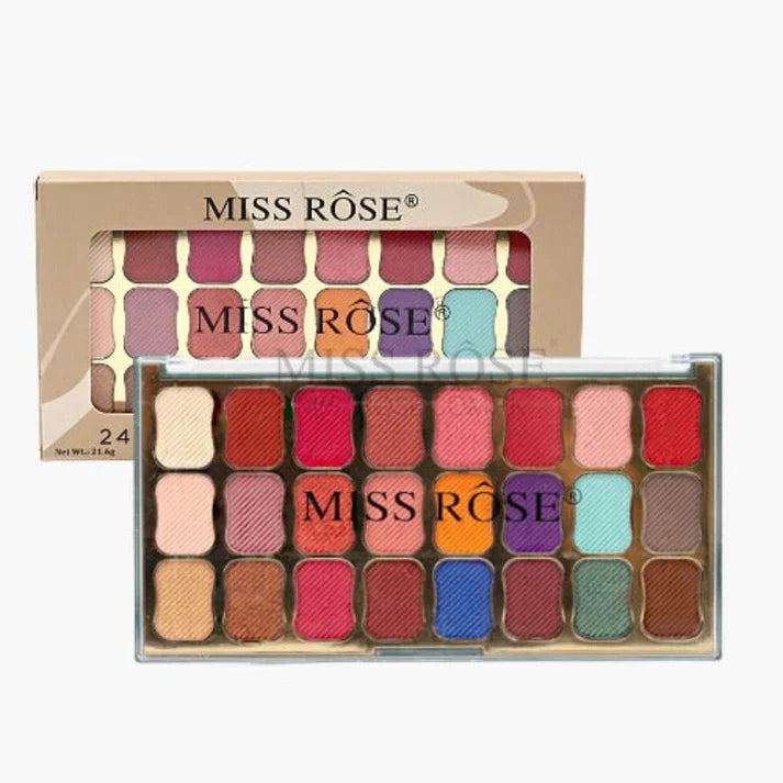 Miss Rose Eyeshadow Palette - 24 Colour Miss Rose