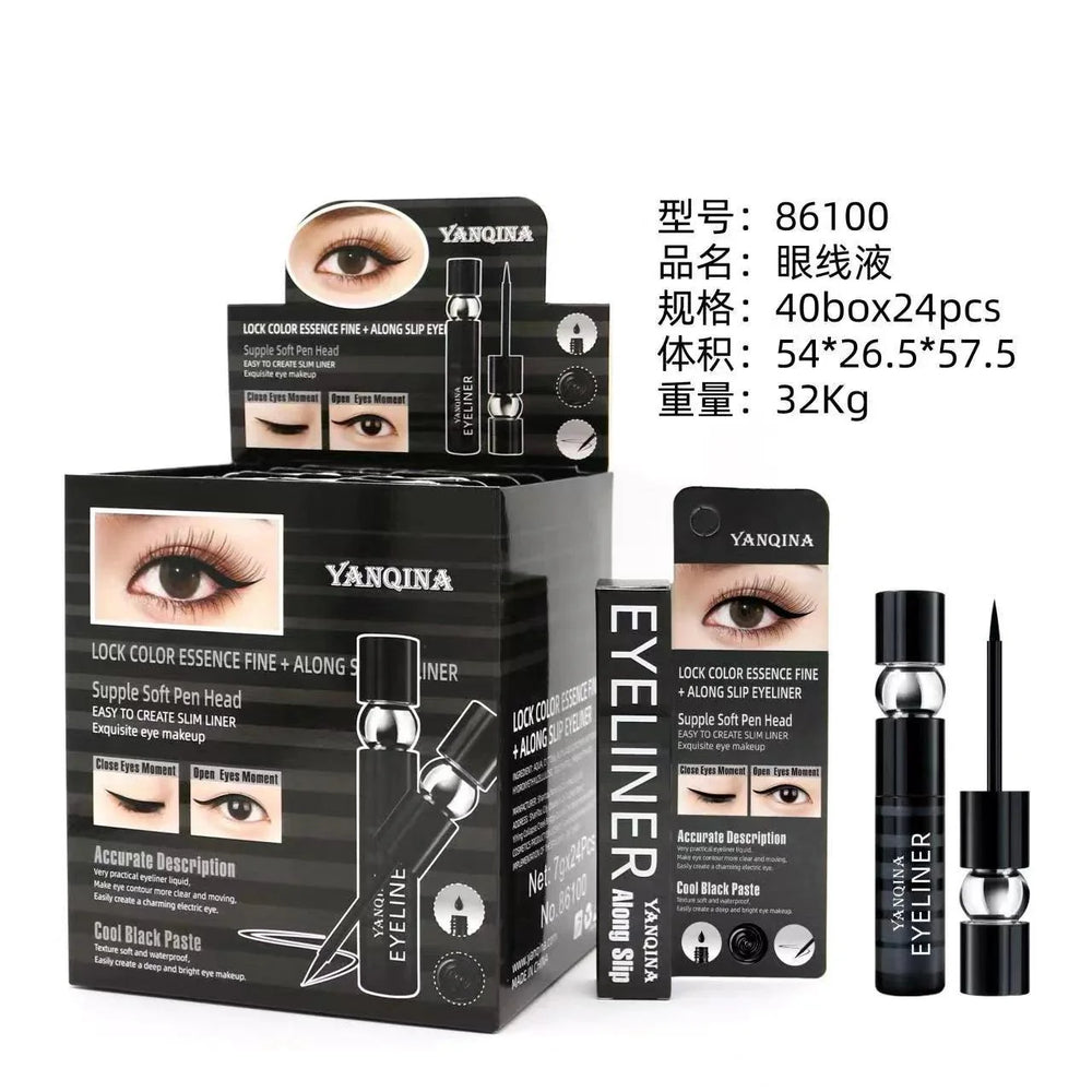 Colourme Lock Color Essence Fine + Along Slip Eyeliner Yanqina