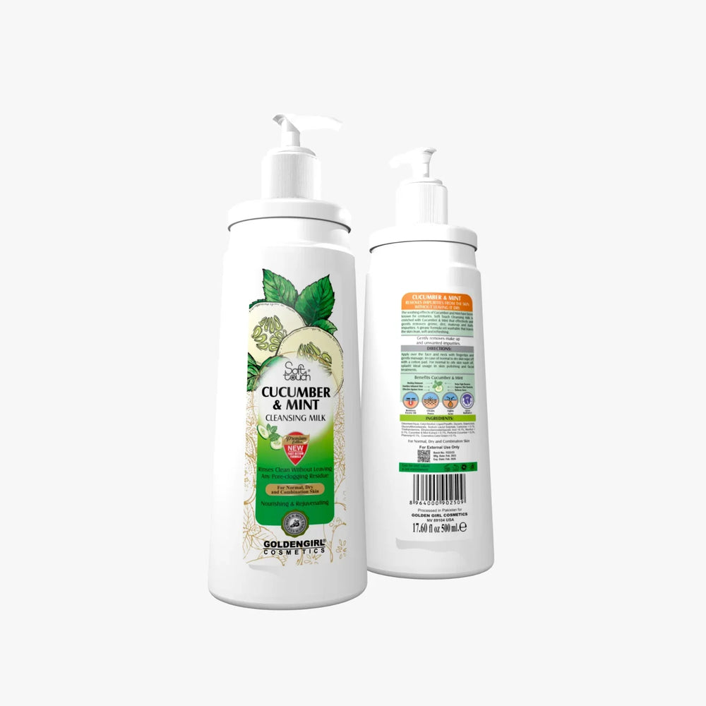 Soft Touch Cucumber & Mint Cleansing Milk Soft Touch